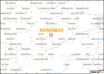 map of Reinerbeck