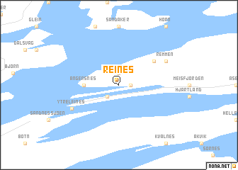 map of Reines