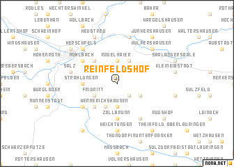 map of Reinfeldshof