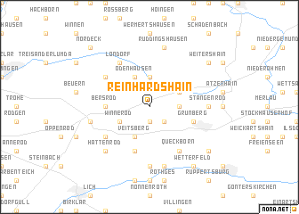 map of Reinhardshain