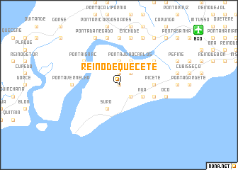 map of Reino de Quecete