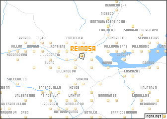 map of Reinosa