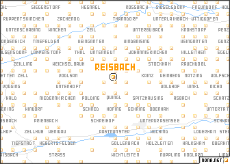 map of Reisbach