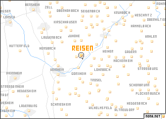 map of Reisen