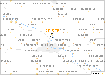 map of Reiser