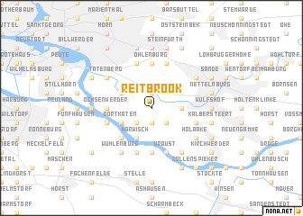 map of Reitbrook