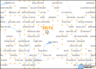 map of Reith