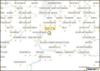 map of Reith