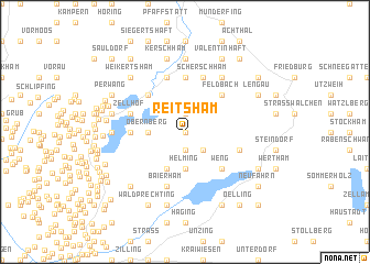 map of Reitsham