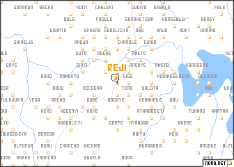 map of Rējī