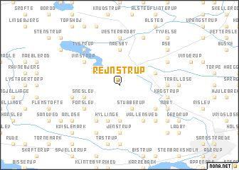 map of Rejnstrup