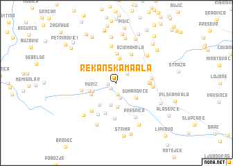 map of Rekanska Maala