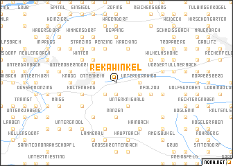 map of Rekawinkel