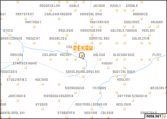 map of Rękaw