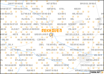 map of Rekhoven