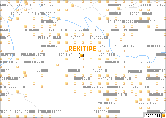 map of Rekitipe