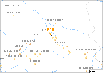 map of Rekī