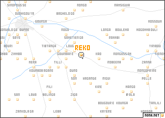 map of Réko