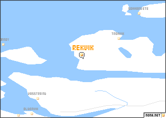 map of Rekvik