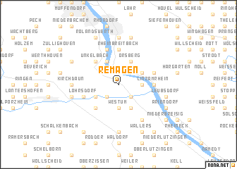 map of Remagen