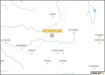 map of Remangwe
