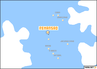 map of Remansão