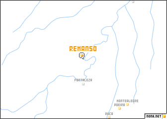 map of Remanso