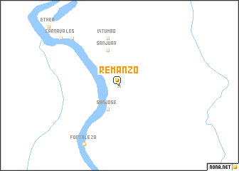 map of Remanzo