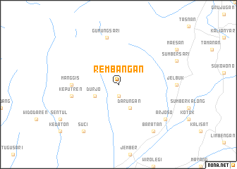 map of Rembangan