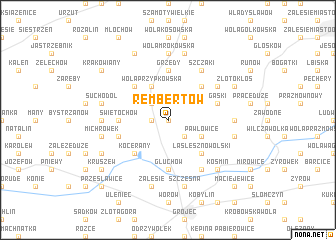 map of Rembertów