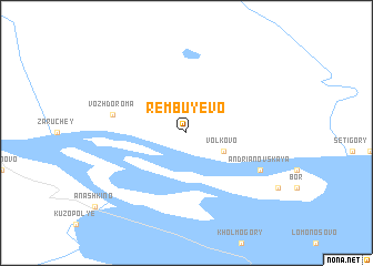 map of Rembuyevo