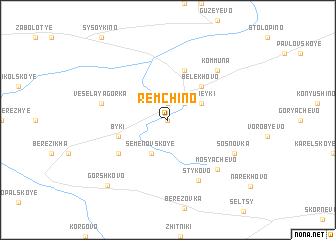 map of Remchino