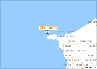 map of Remédios