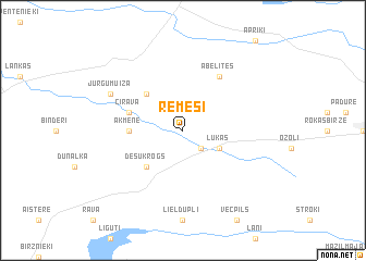 map of Remesi