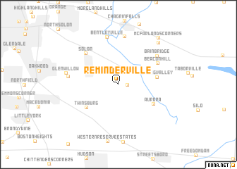 map of Reminderville