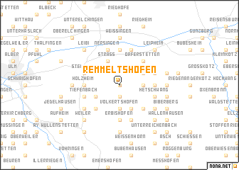 map of Remmeltshofen