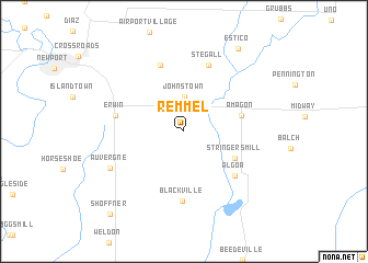 map of Remmel