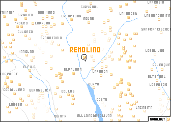 map of Remolino