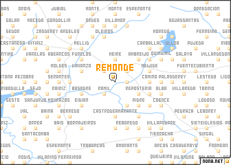 map of Remonde