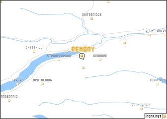 map of Remony