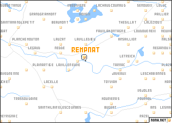 map of Rempnat