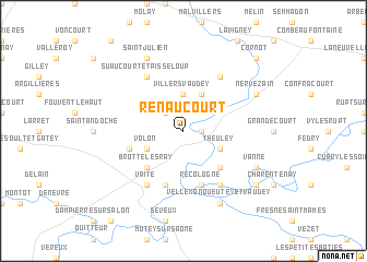 map of Renaucourt