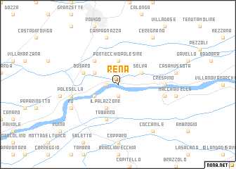 map of Rena