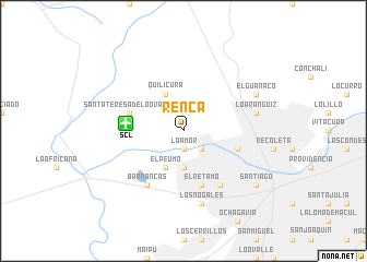 map of Renca