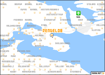 map of Rendeløb