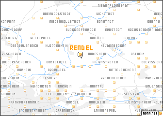 map of Rendel