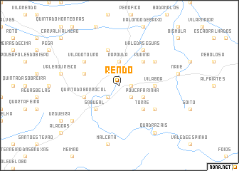 map of Rendo