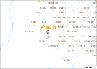 map of Renguti