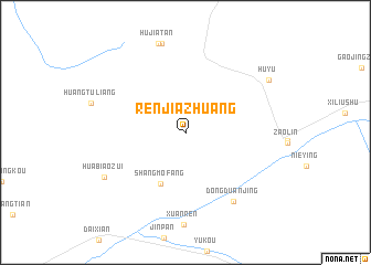 map of Renjiazhuang