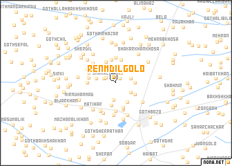 map of Renmdil Golo